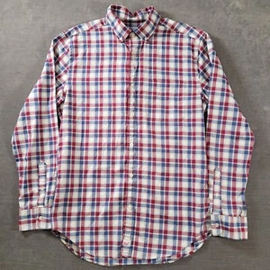 Vineyard Vines Murray Hemd Custom Fit kariert Knopfleiste adrette Herrenhemd Größe M - Bild 1 von 10