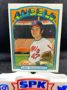 2021 Topps Heritage High Number ANDY MESSERSMITH 1972 50TH ANNIVERSARY #160 - Picture 1 of 1