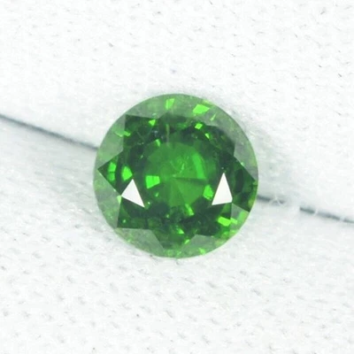 0.60 ct GIT" RARE GREEN RUSSIA NATURAL ANDRADITE DEMONTOID GARNET C Vdo 9345 ! - Image 1 of 4