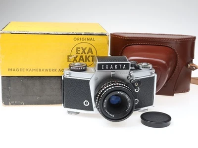 Exakta VX 1000 Nr. 0014 Kamera Camera RARE Domiplan 50mm f2.8 Objektiv lens 9... - Bild 1 von 4