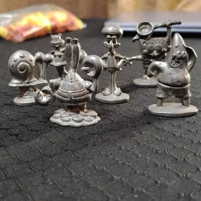 Monopoly Bob Esponja 2005 Juego Piezas de Metal de Repuesto Fichas -N Foto 1 de 4