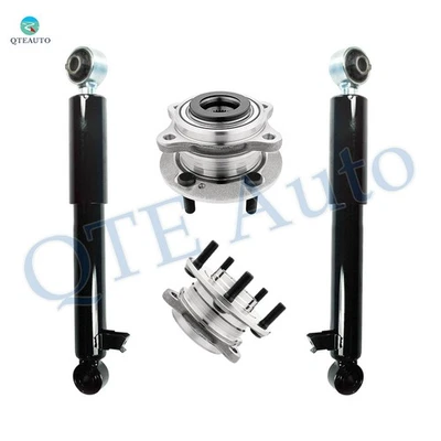 Set of 4 Rear Shock-Wheel Hub Bearing For 2013-2018 Hyundai Santa FE Sport AWD - Image 1 of 4