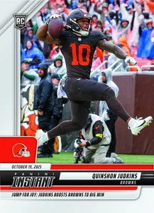 Quinshon Judkins RC - 2025 Panini Instant NFL #159 Chicago Browns PRESALE - Bild 1 von 2