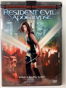 RESIDENT EVIL APOCALYPSE 2-Disc DVD MOVIE Milla Jovovich / Jared Harris LIKE NEW - Imagen 1 de 2
