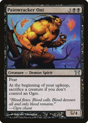 (3x) PAINWRACKER ONI - Champions of Kamigawa – MTG Magic the Gathering Card - Image 1 of 4