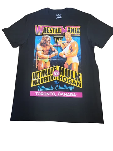 WWE WrestleMania 6 The Ultimate Challenge Hulk Hogan vs The Ultimate Warrior 80s Cover