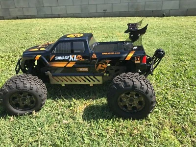 HPI SAVAGE FLUX XL  TAIL WING REAR SPOILER - Image 1 of 4