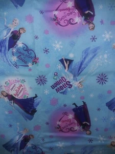 Disney Frozen Sisters Holiday Adventure 2015 Cotton Fabric 3.25 Yrds  X 44" Wide - Picture 1 of 9