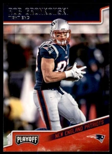 2018 Panini Playoff Rob Gronkowski New England Patriots #127 - Picture 1 of 2