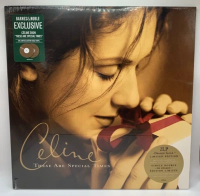 Celine Dion These Are Special Times Exclusive Limited Opaque Gold Vinyl 2XLP - Image 1 of 2
