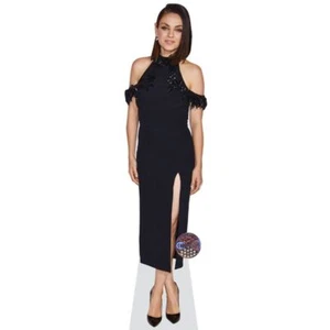 Mila Kunis (Long Black Dress) Life Size Cutout - Picture 1 of 6