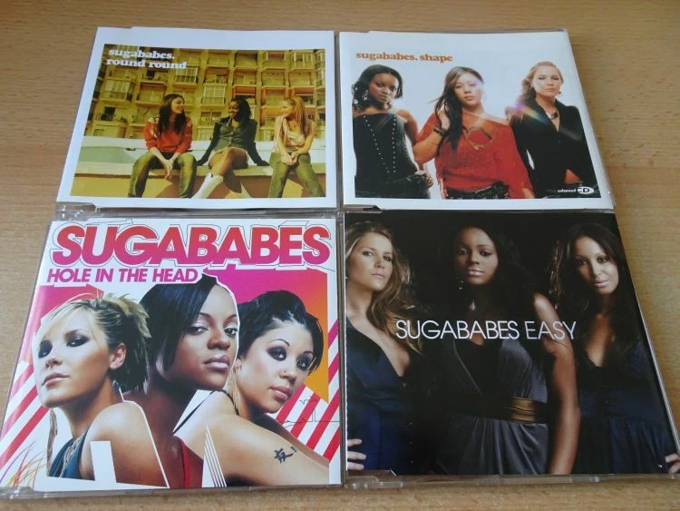 4 Maxi CD Set Sugababes: Easy + Hole in the head + Shape + Round round - Bild 1 von 1