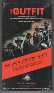 The Outfit (Factory Sealed VHS Screener w/ Watermarks) Lance Henriksen - Picture 1 of 3