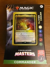 🔥 MTG Magic the Gathering Commander Masters Silver Swarm Deck 🔥