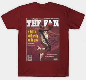 Kobe Bryant Short Sleeve T-shirt Mens Unisex S-3XL Burgundy Fan Art - Picture 1 of 2