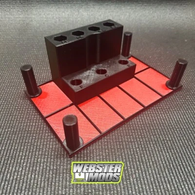 Shock Stand - Diff Maintenance Parts Tray Organizer Rebuild Station 1/8 1/10 RC - Image 1 of 4