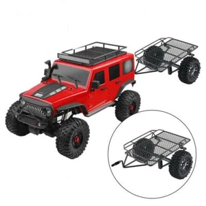 RC Rimorchio per Axial SCX10 SCX10 II 1:10 Scala Rock Camion FAI DA - Foto 1 di 9
