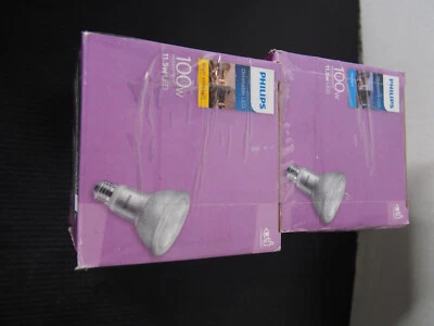 Philips 100W Equivalent Bright White PAR30L Medium Bright White Dimmable LED 2pk - Image 1 of 3