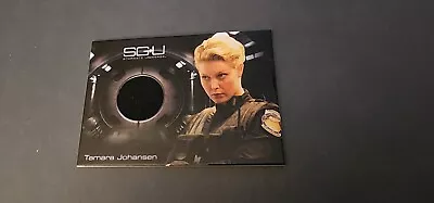 Stargate Universe SG-U Alaina Huffman as Tamara Johansen Costume Relic Card - Image 1 of 2