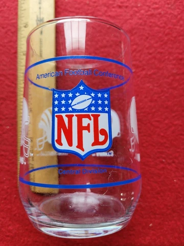 Vintage NFL Central Division Glass Cover