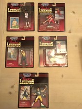 Starting Lineup Timeless Legends Lot Of 5 Wilt Chamberlain, G Howe, T Bradshaw