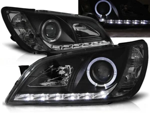 LEXUS IS200 IS300 2001 2002 2003 2004 2005 LPLE02 HEADLIGHTS LED BLACK - Picture 1 of 1