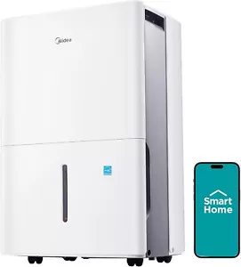 Energy Star Certified 50 Pint Dehumidifier with Pump - 4500 Sq. Ft. Coverage - Picture 1 of 11