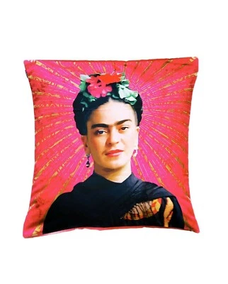 Frida Kahlo Kissenbezug - 50x50cm MexiPop Art by Wajiro Dream - Bild 1 von 3