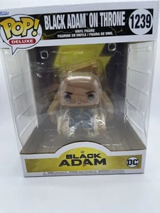 Funko Pop! Deluxe Movies DC Comics: Black Adam - Black Adam on Throne - Picture 1 of 2