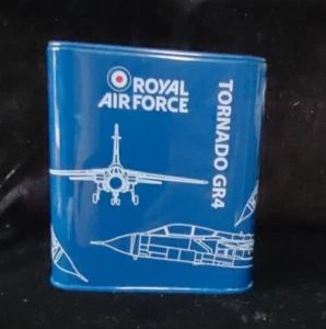RAF PANAVIA TORNADO GR4 Tin Money Boxes 7.5" Square - Picture 1 of 2