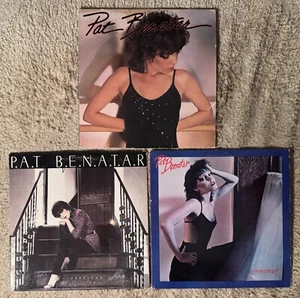 Pat Benatar 3 Record LP -  Crimes Passion / Precious Time / In Heat Of The Night - Picture 1 of 2