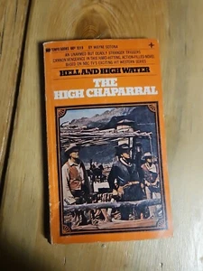 High Chaparral Hell and High Water Wayne Sotona Tempo Books 1969 Western - Picture 1 of 5