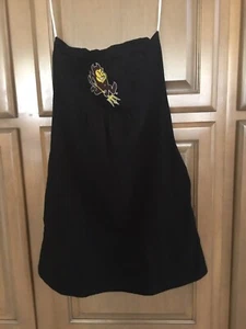 Vestido negro sin tirantes de la Universidad Estatal de Arizona para mujer ~ talla S ~ nuevo ~ logotipo brillante - Imagen 1 de 10