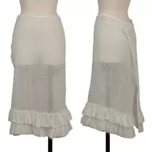 MARNI Mohair Blend Frill Paste Low Gauge Knit Skirt Size 40(K-150341) - Picture 1 of 12