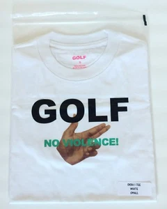 Golf Wang Tee "No Violence 1" Größe Small (Supreme,FTP) Brandneu Selten - Bild 1 von 1