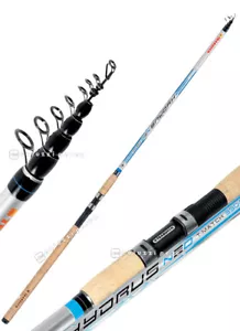 TRABUCCO HYDRUS NEO T MATCH 50 G CANNA PESCA BOMBARDA INGLESE CARBON TELESCOPICA - Foto 1 di 1