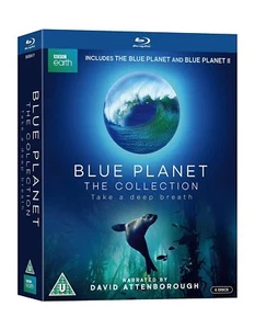 BLUE PLANET I & II COMPLETE SERIES DAVID ATTENBOROUGH 6 DISC BOX SET BLU-RAY RB - Picture 1 of 1