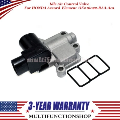 Válvula de control de aire de ralentí para Honda Element Accord LX sedán 4 puertas 2,4 L 2003-2006 Foto 1 de 4