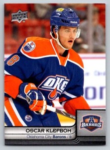 Oscar Klefbom 2014-15 Upper Deck AHL Box Set Edition Oklahoma City Barons