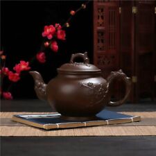 Chinese Yixing Zisha Clay Pottery Teapot Flowers Design Clay Pot 750 cc