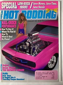1991 February Popular Hot Rodding Magazine High Performance Engine Kits (CP179) - Picture 1 of 3