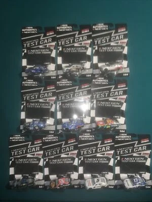 2022 Nascar Authentics Wave 1 Next Gen Test Car Full Complete Set Of 10 Cars - Image 1 of 2