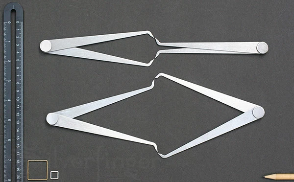 CALIPER Measuring Tool 150mm Stainless Steel Inside Calipers Straight Leg Clay - Image 1 of 4