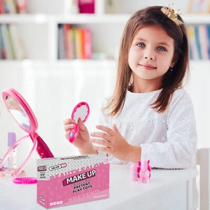 Kids Toys For Girls,Pretend Play Hair Salon Set For Little Girls Barber Playset - Picture 1 of 9