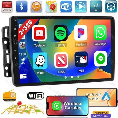 Android 13 para GMC Chevrolet Chevy Buick rádio de carro estéreo Apple Carplay GPS NAVI - Imagem 1 de 4