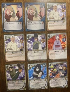 A Naruto Lot Of 9 Non-Foil Cards CCG TCG 1st Ed NM/EX Rock Lee / Orochi / ETC - Picture 1 of 3