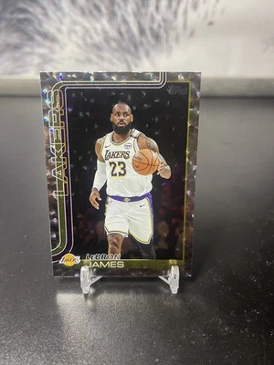 2025-26 Topps - LeBron James #150 Crackleboard Costco Exclusive - Image 1 of 2