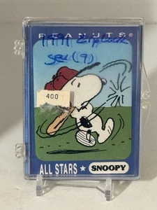 1990s Ziploc Peanuts All Stars Complete Set of 9 Cards  SHIPS SAME DAY - Picture 1 of 5