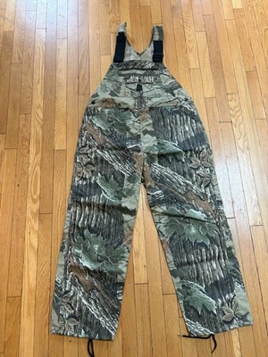 Vintage Lady Liberty Realtree Woodland Camo Bib Overalls Womens Size 18 Regular - Image 1 of 4
