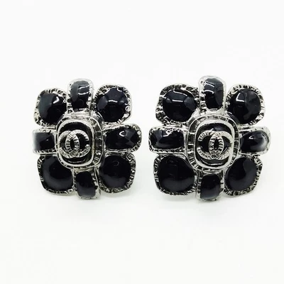 KEIN TARIFF Chanel Ohrring schwarz 0,3333333333333 1299878 - Bild 1 von 4